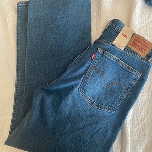 levi’s straight ankle jeans